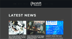 Desktop Screenshot of earshift.com