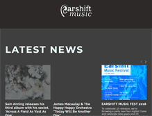 Tablet Screenshot of earshift.com